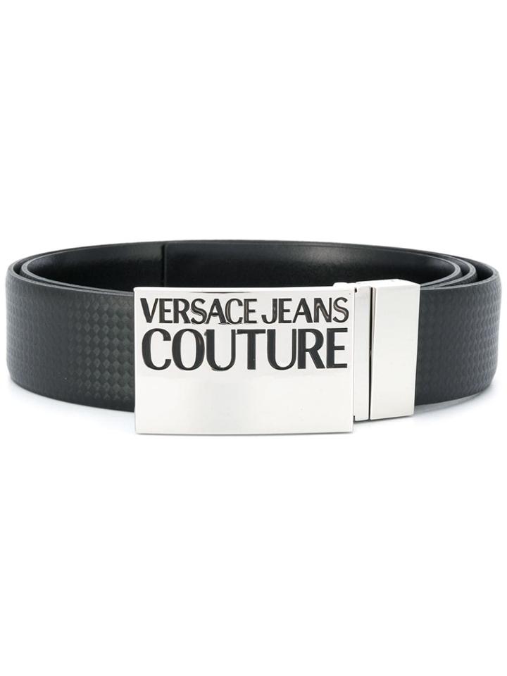 Versace Jeans Couture Branded Belt - Black