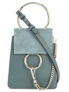 Chloé Small Faye Bracelet Bag - Blue