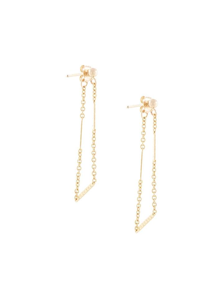 Petite Grand Terrace Loop Earrings - Gold