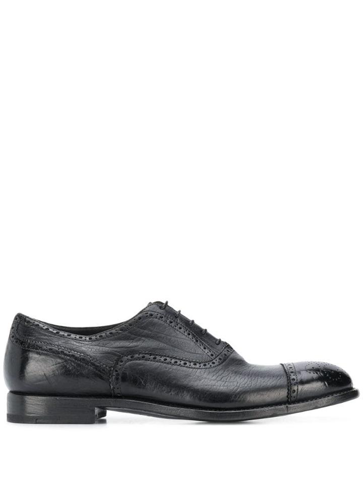 Alberto Fasciani Lace Up Brogues - Black