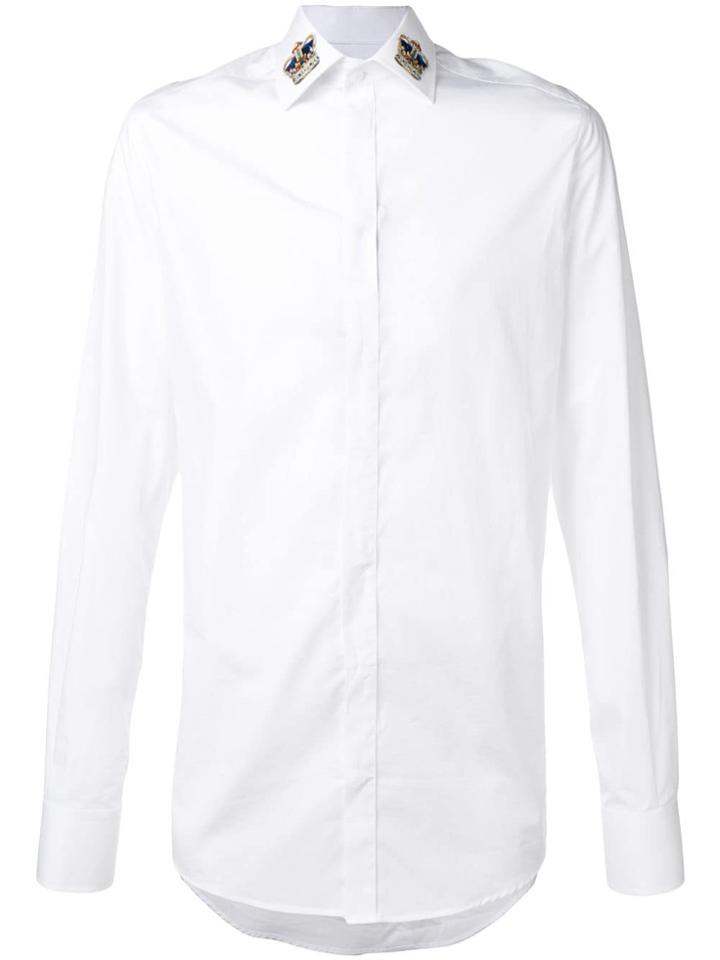 Dolce & Gabbana Long Sleeved Shirt - White