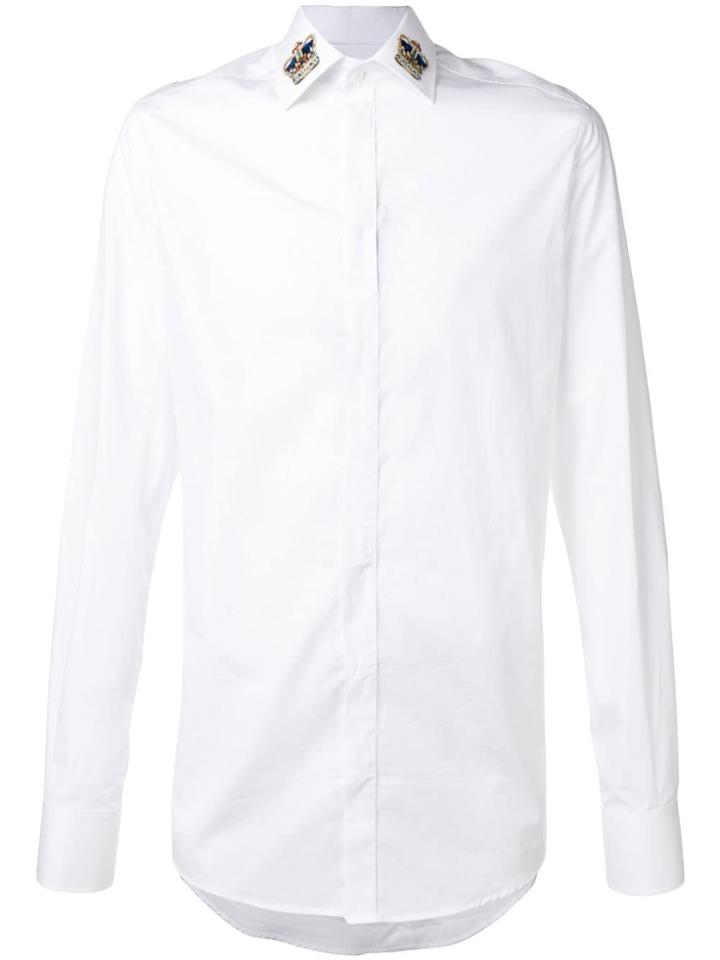 Dolce & Gabbana Long Sleeved Shirt - White