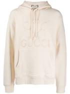 Gucci Gucci Tennis Hooded Sweatshirt - Neutrals