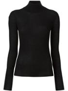 Joseph Turtleneck Sweater, Women's, Size: Medium, Black, Cashmere