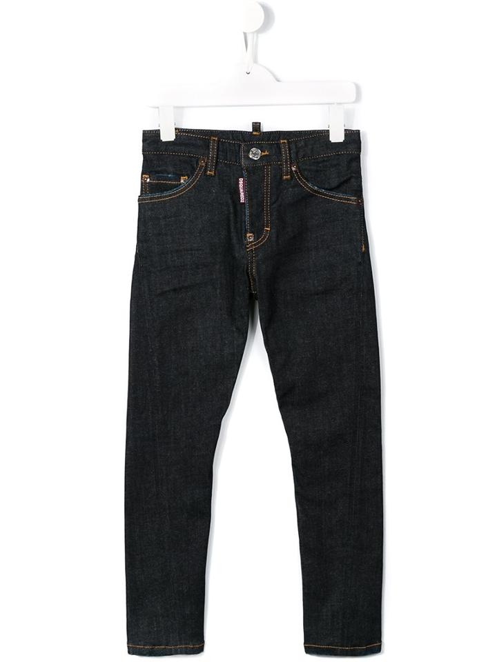 Dsquared2 Kids Slim Fit Jeans, Boy's, Size: 12 Yrs, Blue