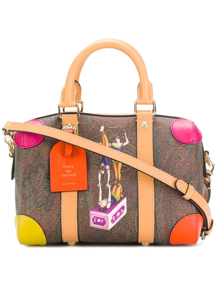 Etro Circo Print Tote - Multicolour