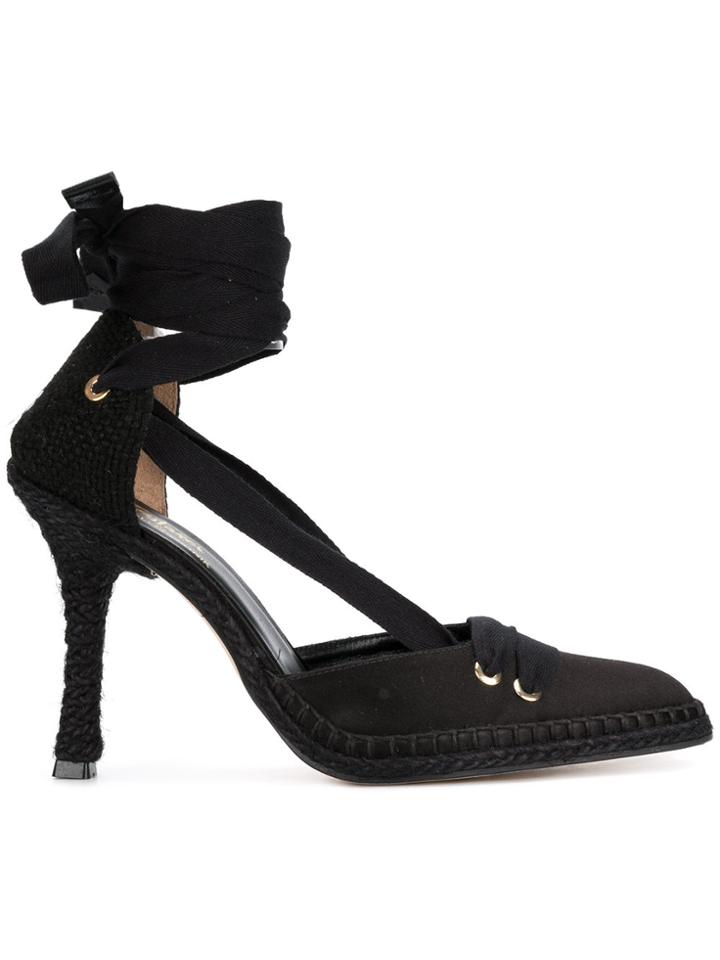 Castañer Tie Around Pumps - Black