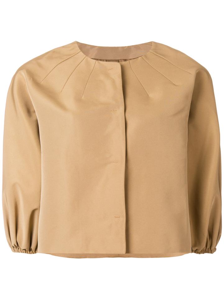 Red Valentino Three-quarter Sleeve Jacket - Nude & Neutrals