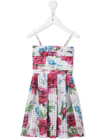 Little Bambah - Blueberry Dress - Kids - Cotton/polyester - 7 Yrs, White