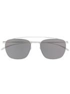 Mykita Enamel Framed Sunglasses - White