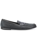Pantanetti Woven Loafers - Black