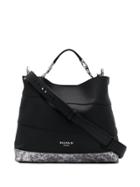 Balmain Polygon Trapeze Tote Bag - Black