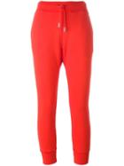 Dsquared2 Visor Woman Track Pants, Women's, Size: Xs, Red, Cotton