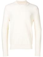 Maison Margiela Crew Neck Sweater - White