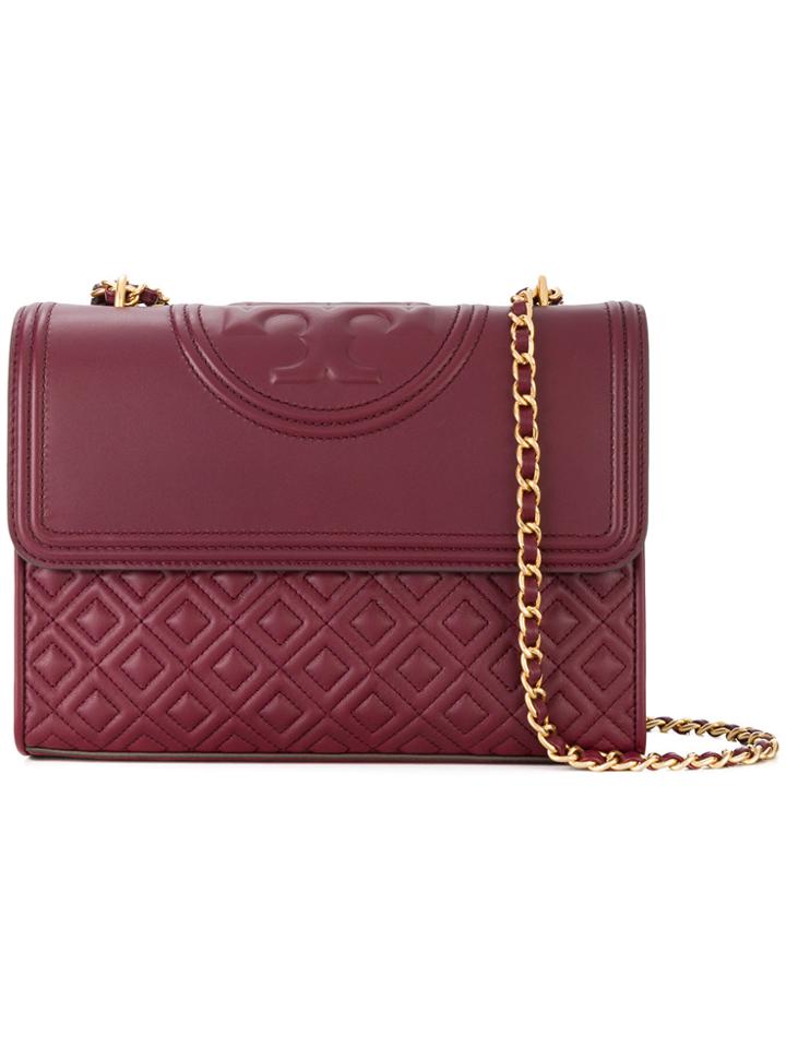 Tory Burch Fleming Convertible Shoulder Bag - Red