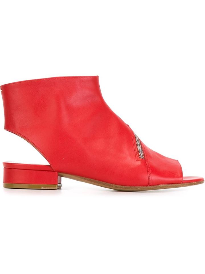 Maison Margiela Zip Detail Sandals