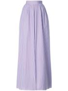 Rochas Maxi Skirt - Blue