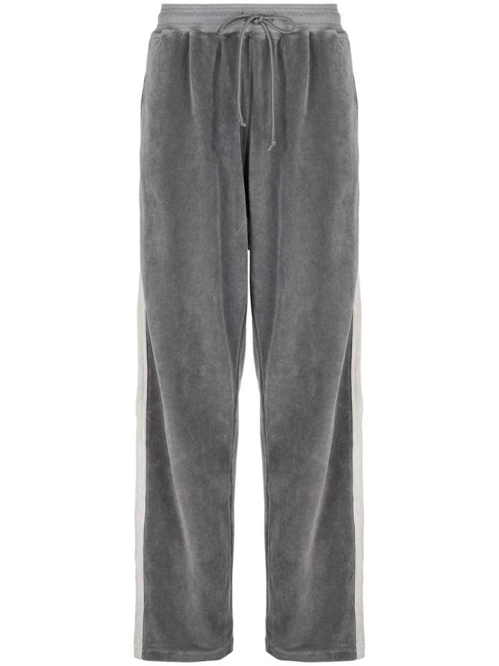 Haider Ackermann Side Band Jogging Pants - Grey