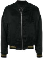 Represent R Badge Bomber Jacket - Black