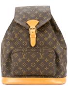 Louis Vuitton Vintage Montsouris Gm Backpack Bag - Brown