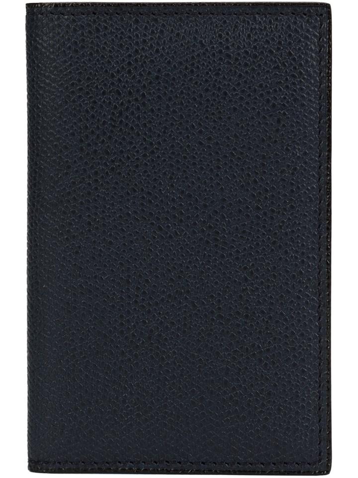 Valextra Business Cardholder - Blue