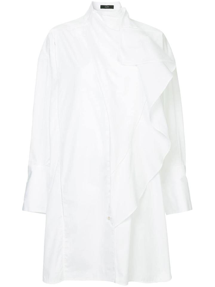 Ellery Tie Over Neck Dress - White