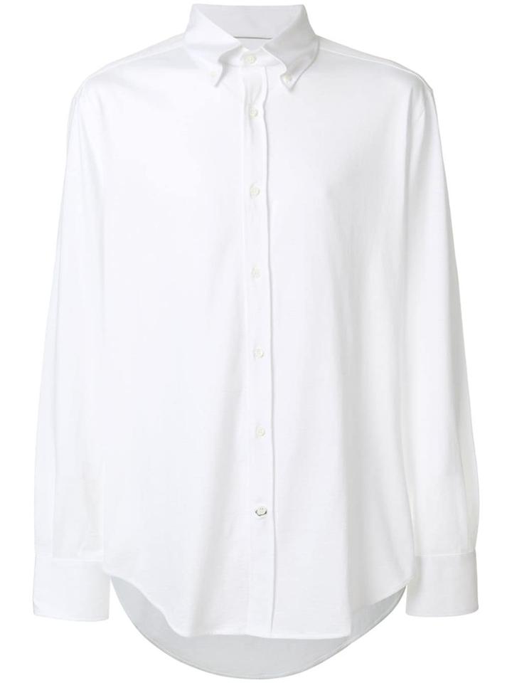 Brunello Cucinelli Button Down Collar Shirt - White