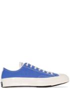 Converse Blue Chuck 70 Low Top Canvas Sneakers