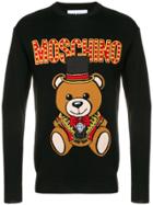 Moschino Teddy Logo Sweatshirt - Black