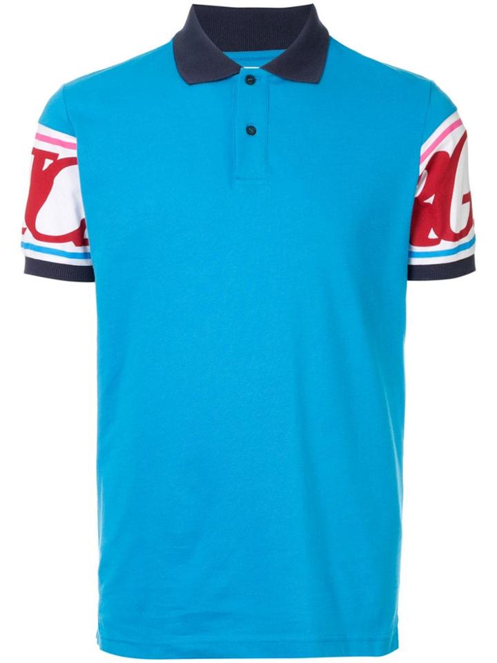 Iceberg Logo Polo Shirt - Blue