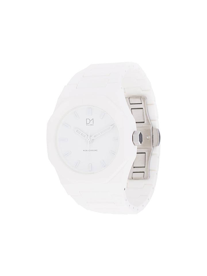 D1 Milano Monochrome Watch - White