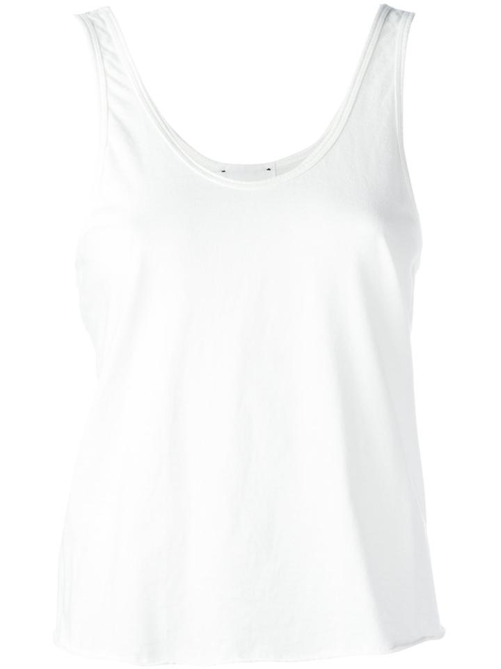 Lost & Found Rooms Classic Tank Top, Women's, Size: Small, White, Cotton