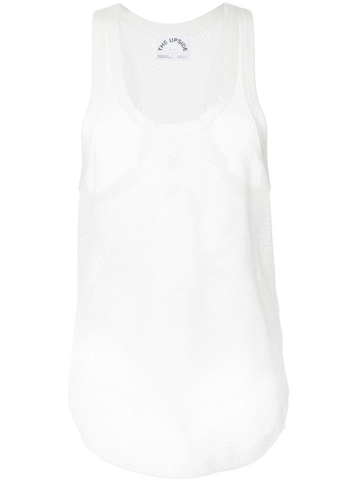 The Upside - Mesh Tank - Women - Cotton - S, White