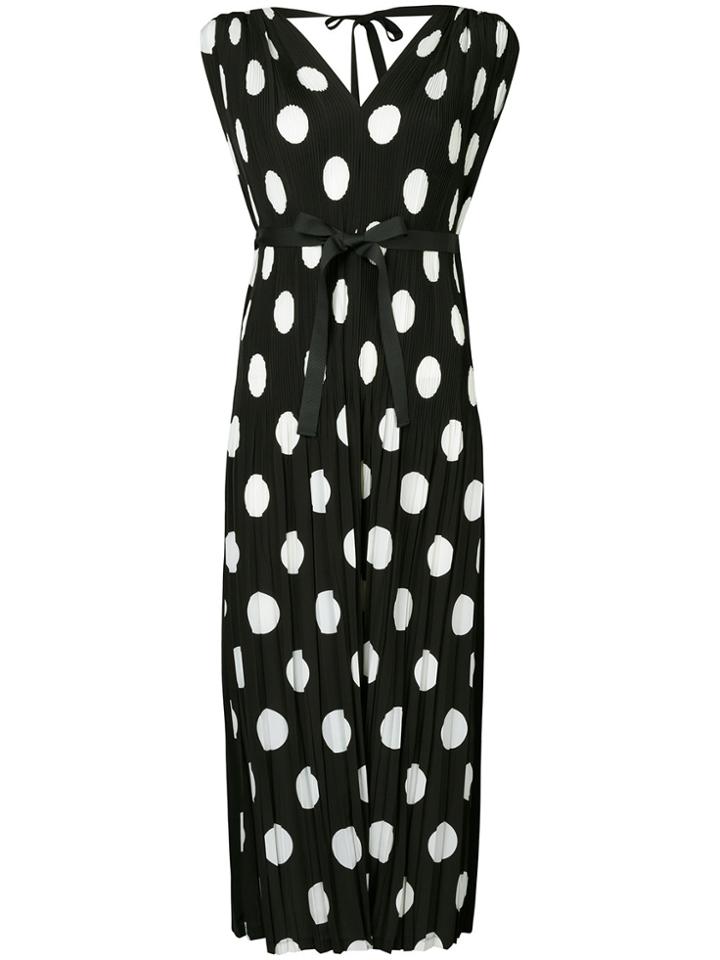 Han Ahn Soon Embroidered Midi Dress - Black