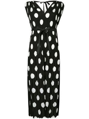 Han Ahn Soon Embroidered Midi Dress - Black