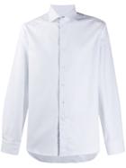 Canali Long-sleeve Fitted Shirt - White