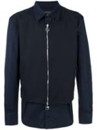 Matiéres Zip Up Shirt - Blue
