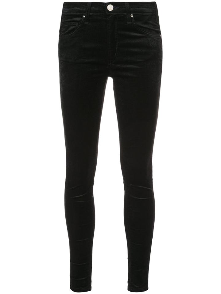 Mcguire Denim Velvet Skinny Jeans - Black