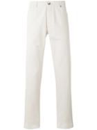 Brunello Cucinelli - Five Pocket Regular Trousers - Men - Cotton - 50, Nude/neutrals, Cotton