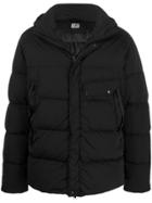 Cp Company Nycra Goggle Padded Jacket - Black
