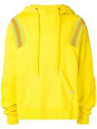 Facetasm Oversized Stripe Hoodie - Yellow