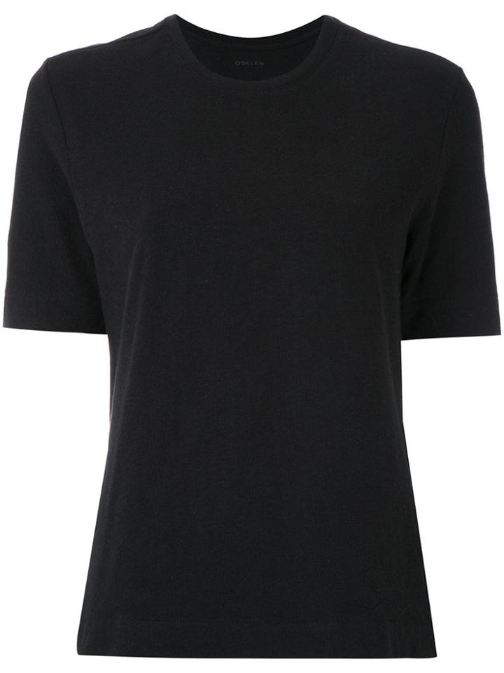Osklen Plain Knitted Top - Black