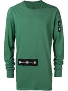 Rick Owens Drkshdw Appliqué Patch T-shirt - Green