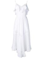 Charo Ruiz Lace Panel Dress - White