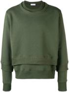 Ih Nom Uh Nit Layered Sweatshirt - Green