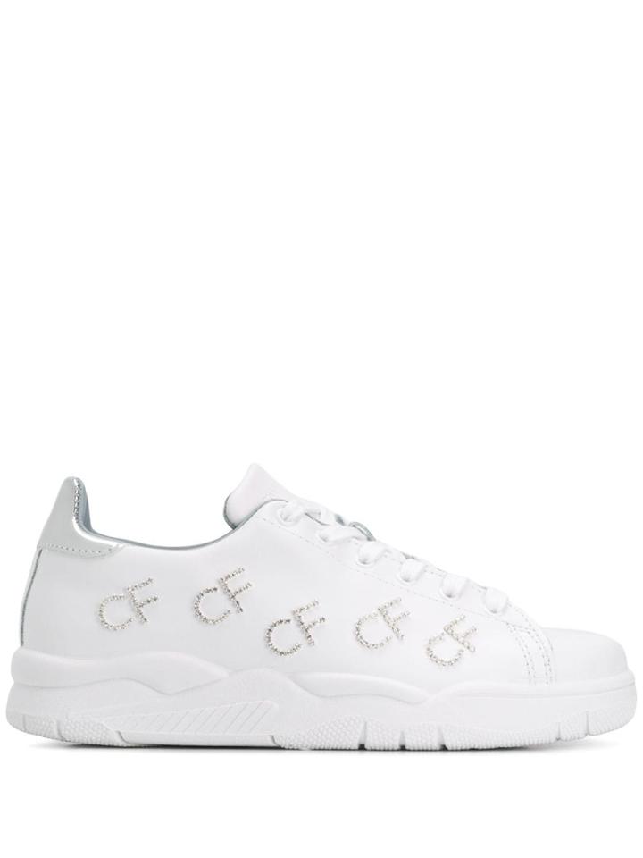 Chiara Ferragni Diamante Sneakers - White