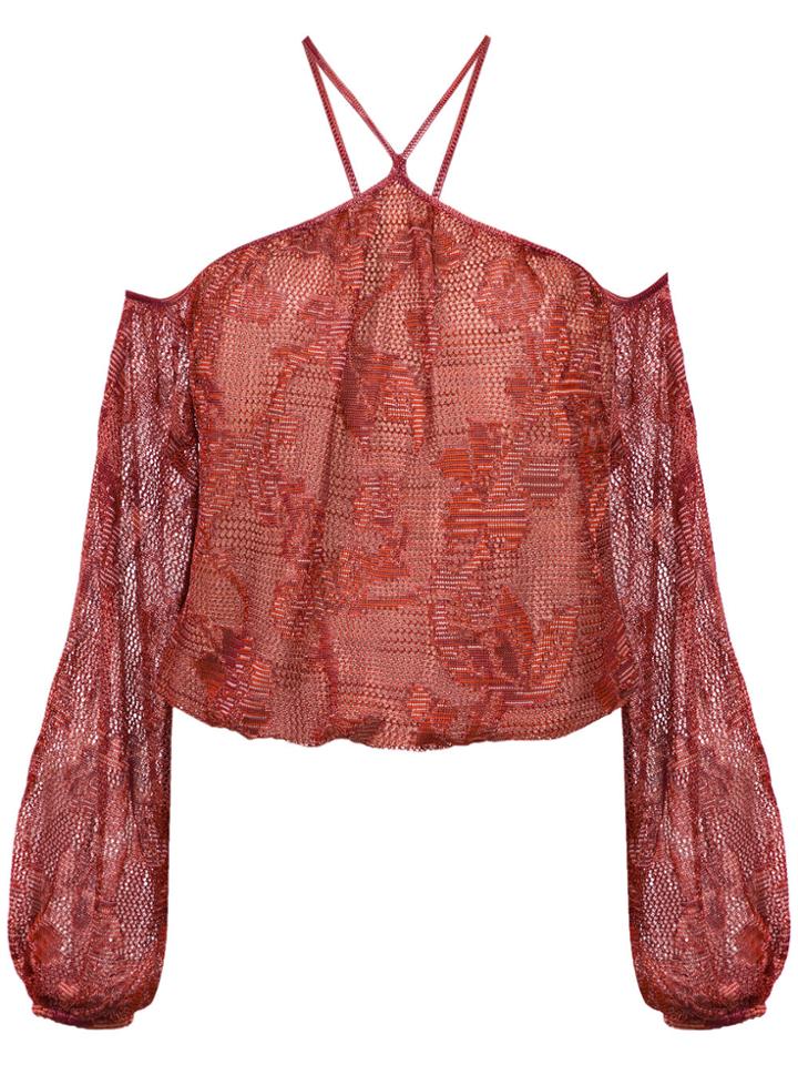 Cecilia Prado Mariam Knit Blouse - Red