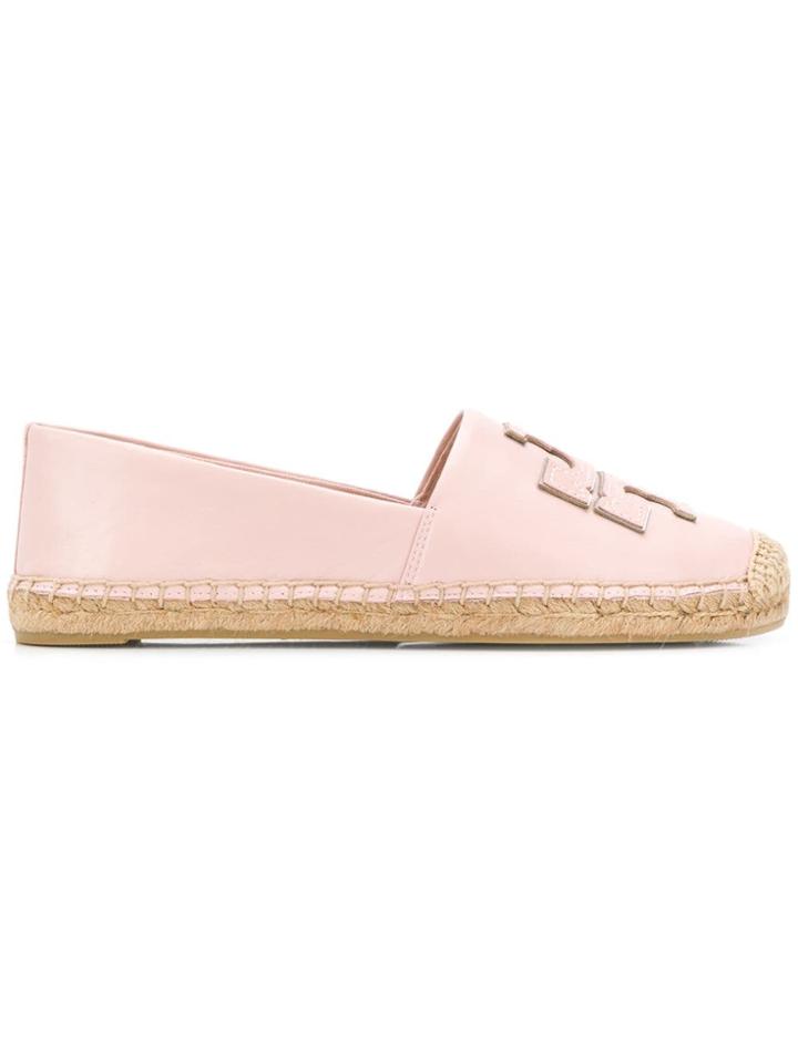 Tory Burch Logo Espadrilles - Pink