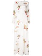 Macgraw Soiree Floral Print Dress - White