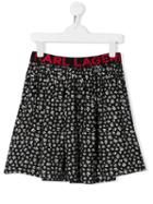 Karl Lagerfeld Kids Teen A-line Skirt - Black